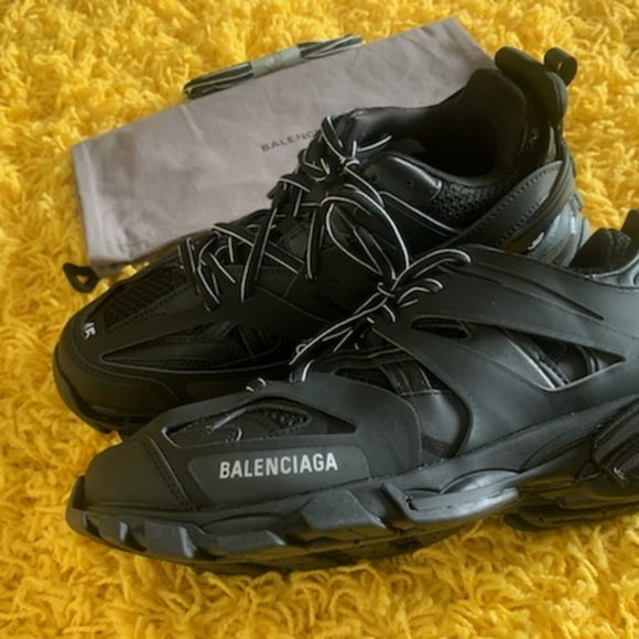 Balenciaga track black sz 10.5 - Picture 5 of 5